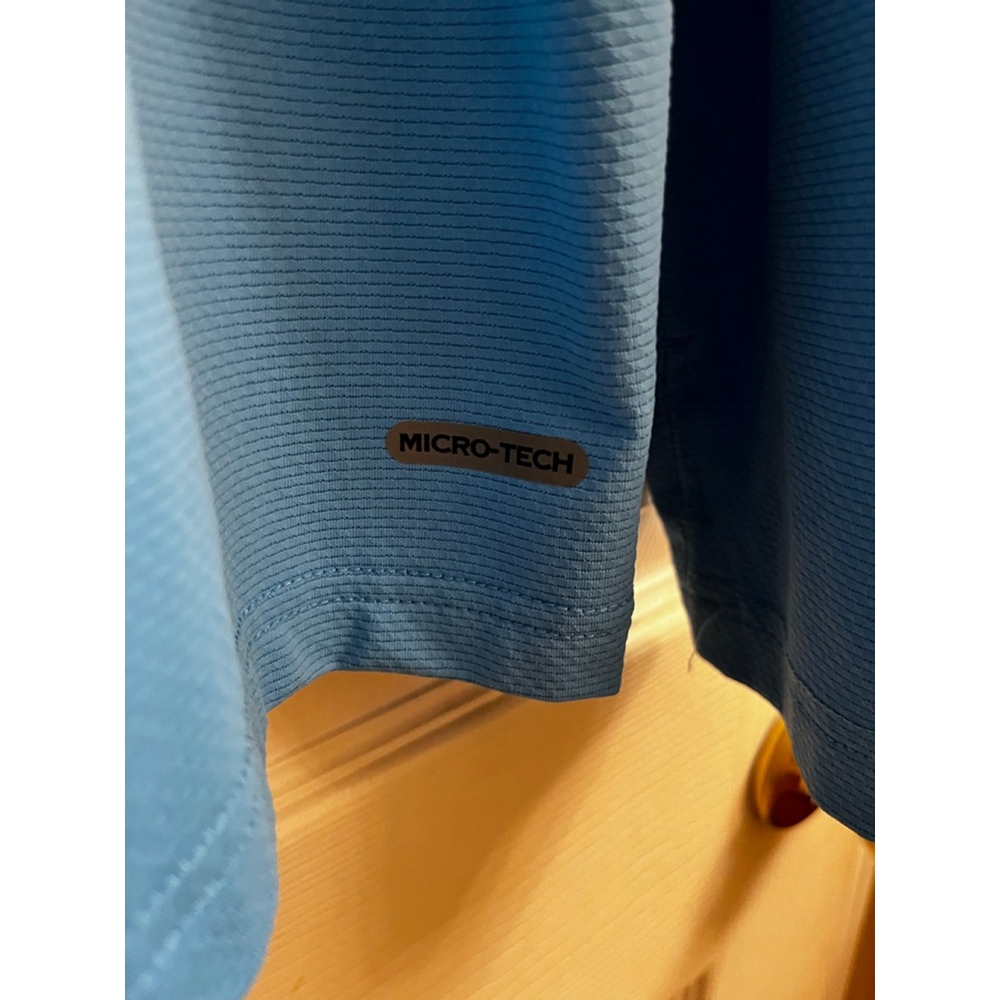Free Country~Men’s Blue Micro-Tech Hoodie~ L - Picture 6 of 7